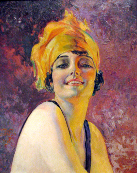 Young Woman with a Turban